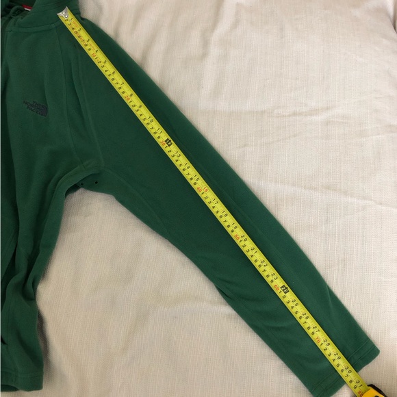 The North Face green fleece full zipper jacket Sz XXL **used-like new** - Picture 5 of 11